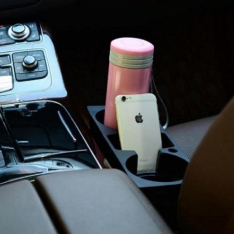 컵홀더 자동차트레이 트리플 틈새 컵 홀더 차량용컵홀더