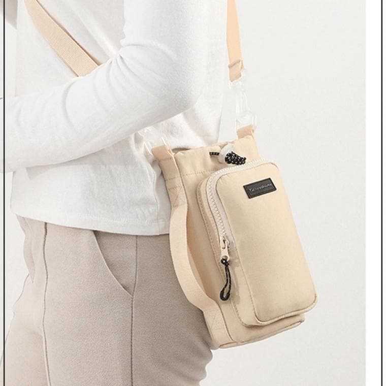 편안한 외출 텀블러가방 수분보충 물병가방