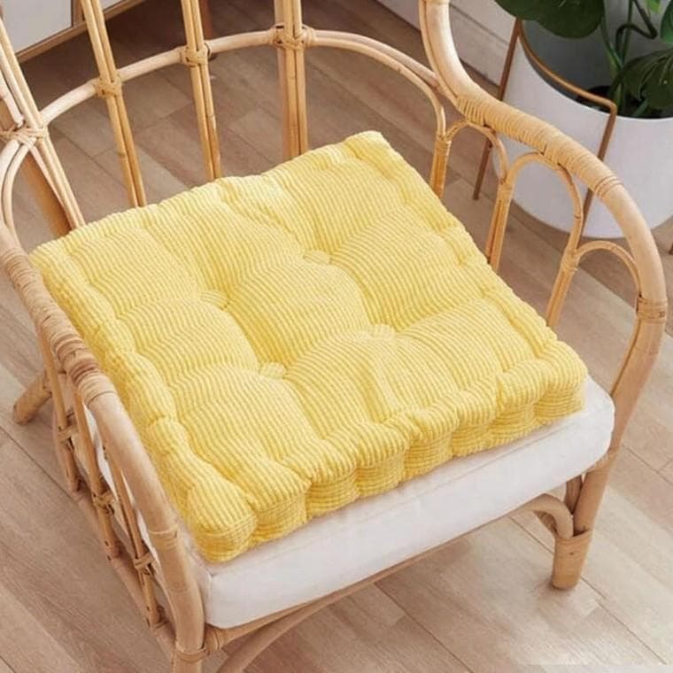 학생 겨울용 사각 방석 직장인 쿠션 두꺼운 와플 의자 좌식 방석 쇼파