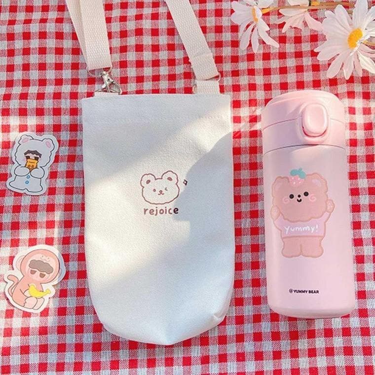 소풍 여행 휴대 파우치 용 텀블러 피크닉 전용 가방