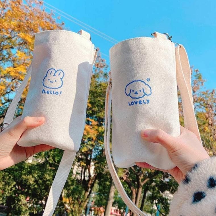 가방 보틀 에코 파우치 텀블러 백 주머니 용 휴대