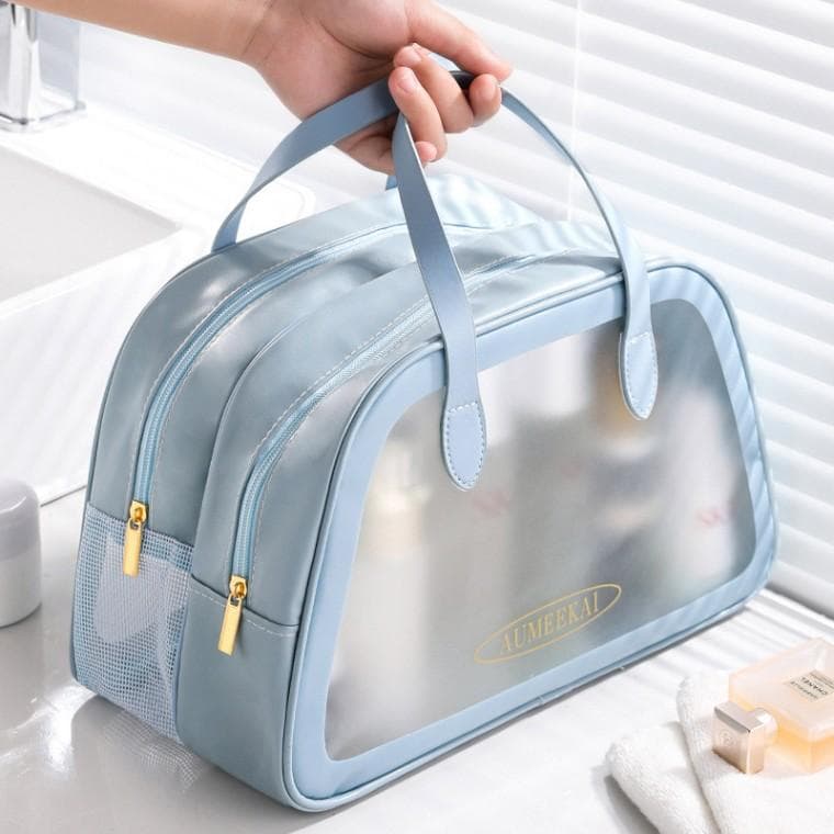 여행 출장 목욕가방 수영 방수백 메쉬 파우치 소형 가방