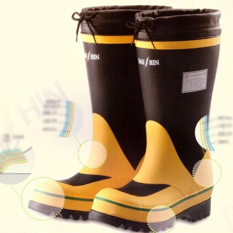 주유소 요딩 고무 장화 내유용 대신 안전장화 작업화