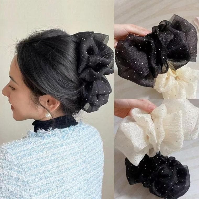 2개 큐빅 집게핀 ELH039 헤어핀 헤어집게핀 머리핀 집게핀 쥬얼리 헤어 시계 헤어액세서리