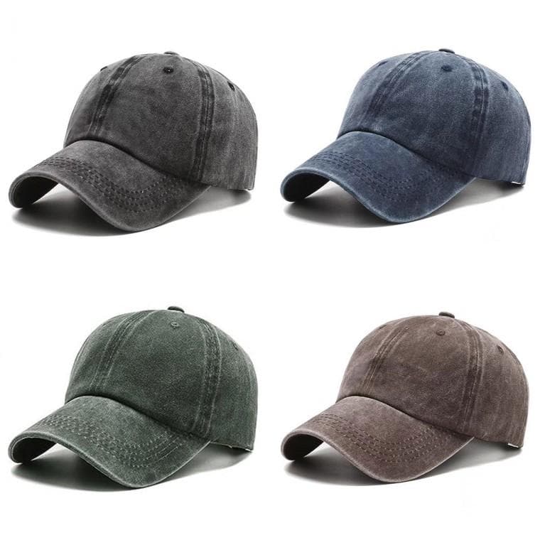 남녀공용 빈티지 볼캡 워싱 야구모자