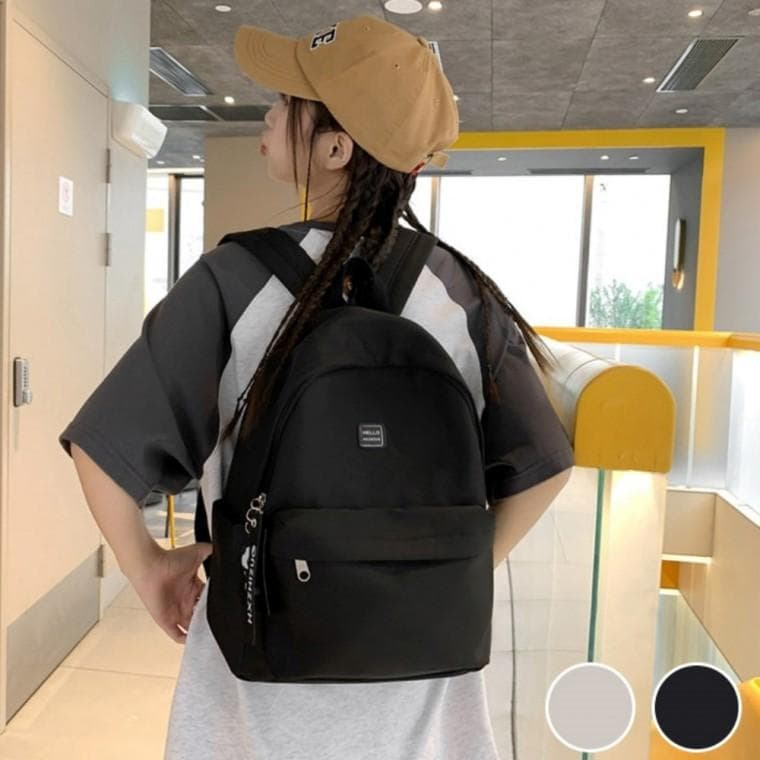 귀여운 캐릭터 장식 포인트 기본 소형 여성 백팩