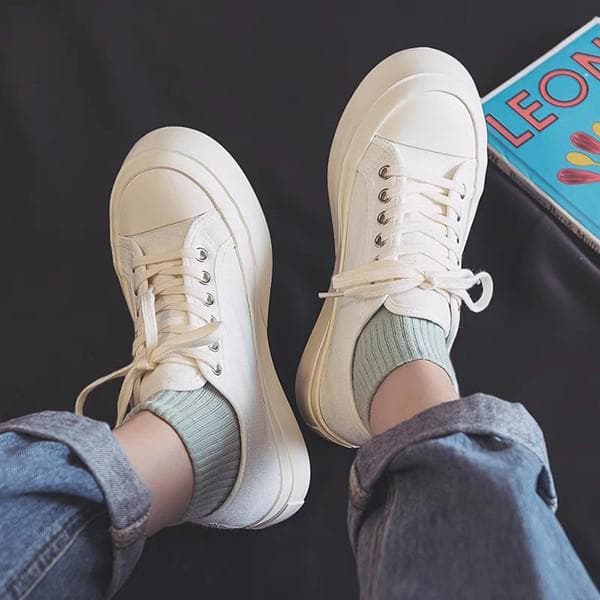 여성 2컬러 베이직 운동화 스니커즈 ZG-DT04