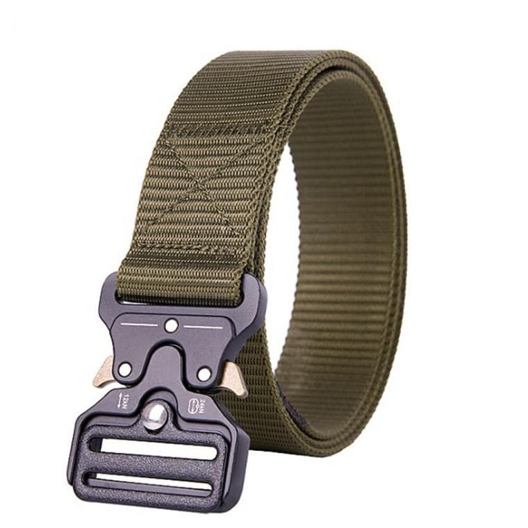 택티컬 원터치 코브라벨트 남자 허리띠 120cm(그린)