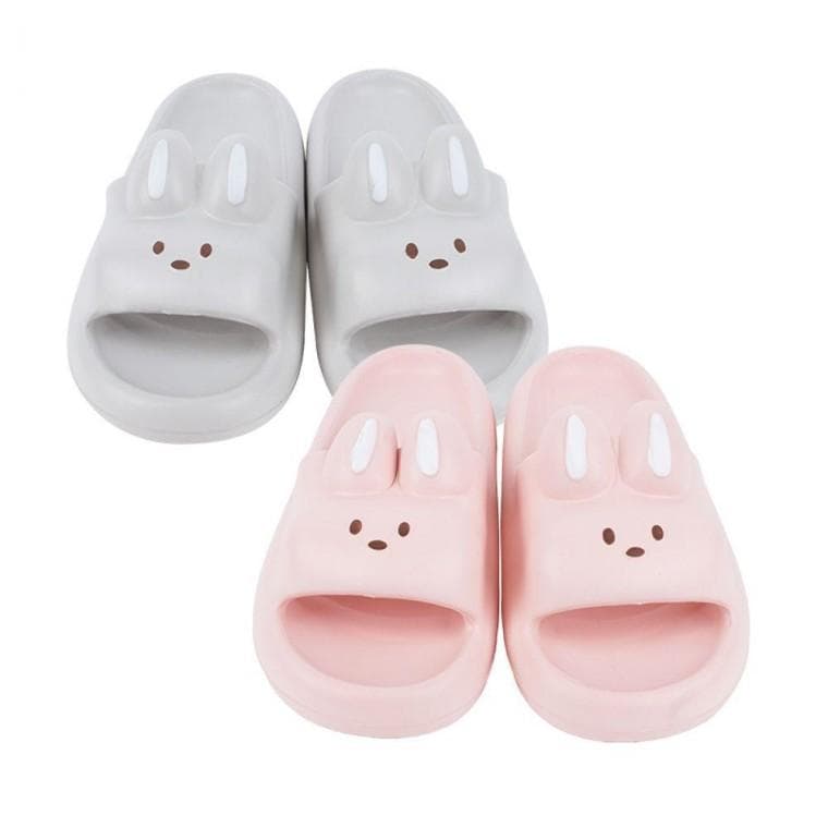 귀여운 토끼 실내 슬리퍼 EVA 발망치 학생 실내화