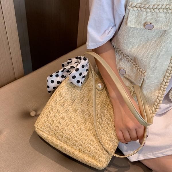 여성가방 라탄 에코백 파우치 숄더백 캐주얼가방 BS-40