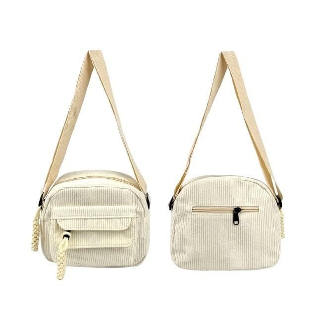 골덴 여성 미니 크로스백 코듀로이 숄더백 데일리백