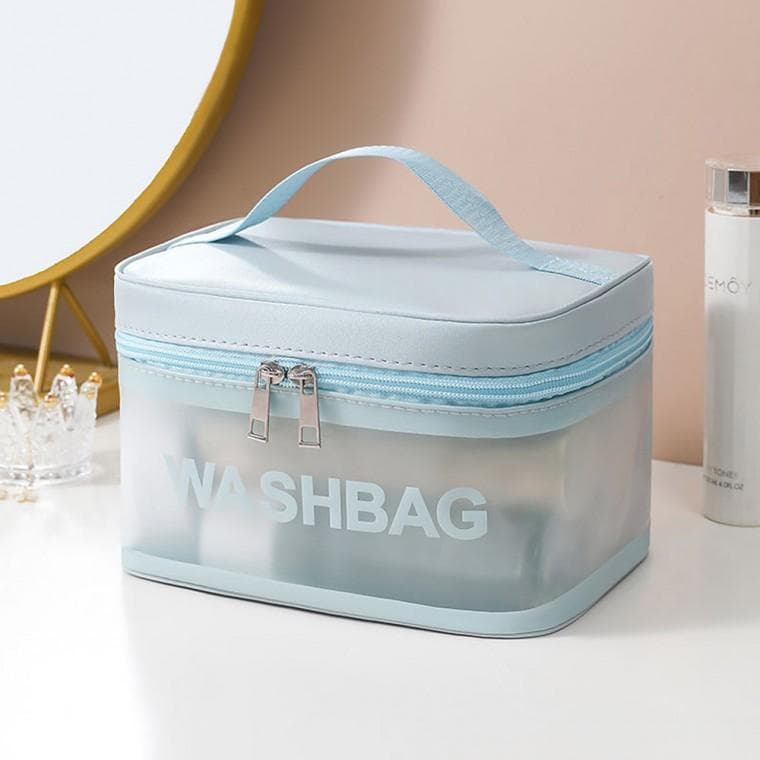 쿨워시 방수 파우치 화장품파우치 (블루)