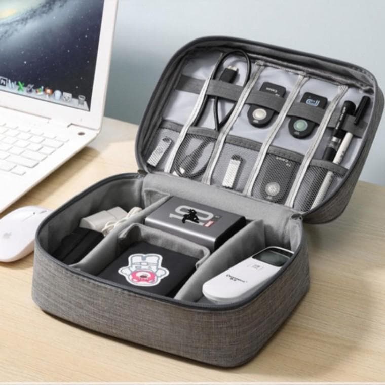 여행용 케이블 파우치 보조배터리 충전기 수납 정리 이너백 해외여행 가방정리