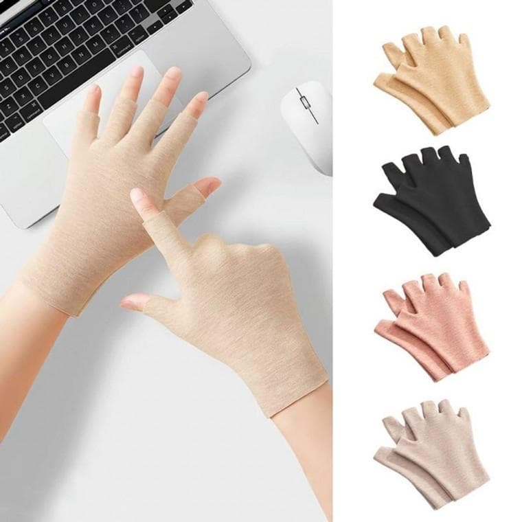 키보드 사무실 운전용 겨울 반장갑 남여 보온 손가락없는 사무실반 키보드반 용반 남성반