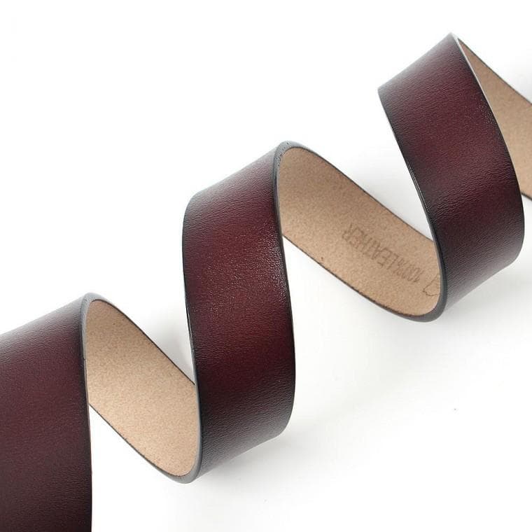 남성용 소가죽 벨트 브라운 캐주얼벨트 허리띠