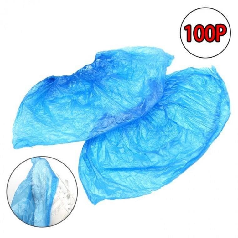 EA 일회용 비닐덧신 100매 신발싸개 방수커버 위생커버 신발커버 일회용덧신