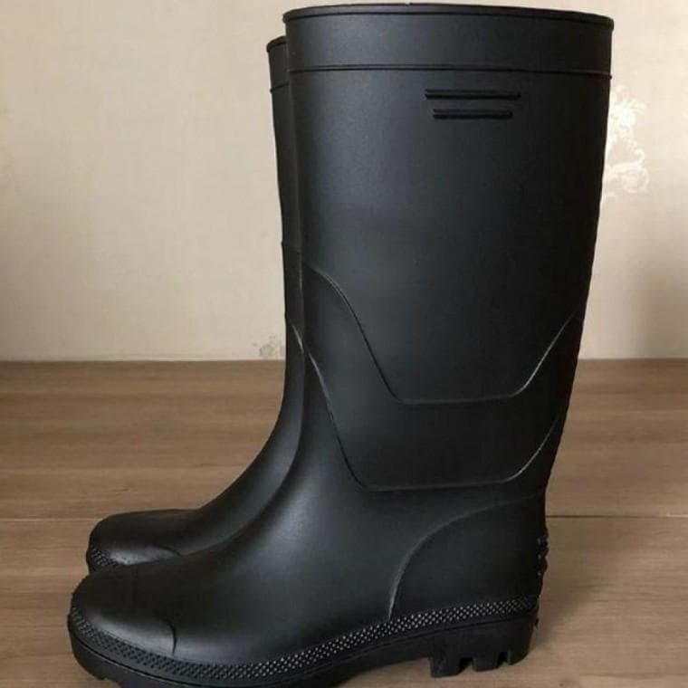 남성 남자 긴장화 방수 긴 낚시 블랙 작업 장화