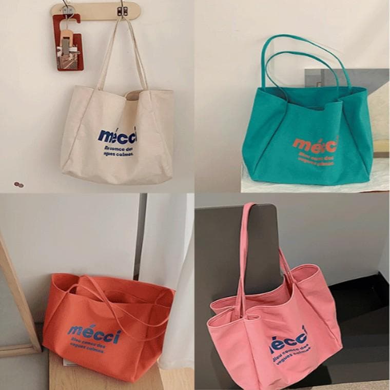 메씨 컬러풀 빅쇼퍼백