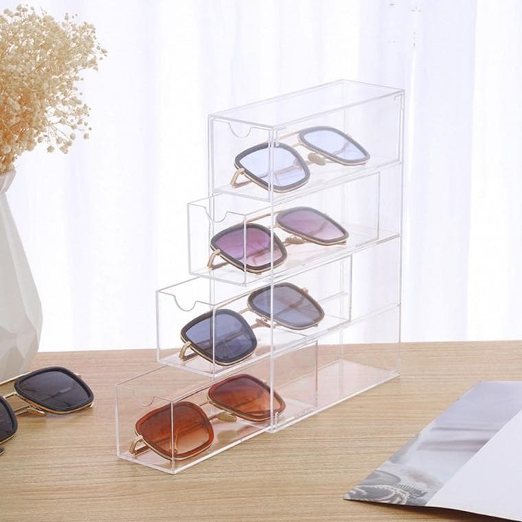 투명 다용도 심플 안경보관함