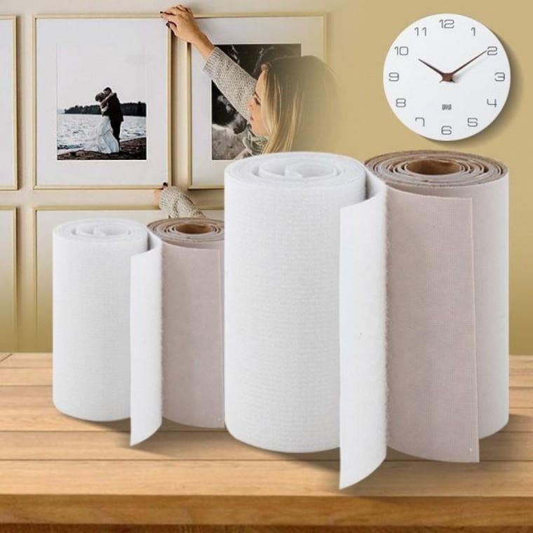 아플릭스 강력 양면테이프 액자 달기 사진 부착 벽에걸기 벨크 찍찍이 부직포 특수