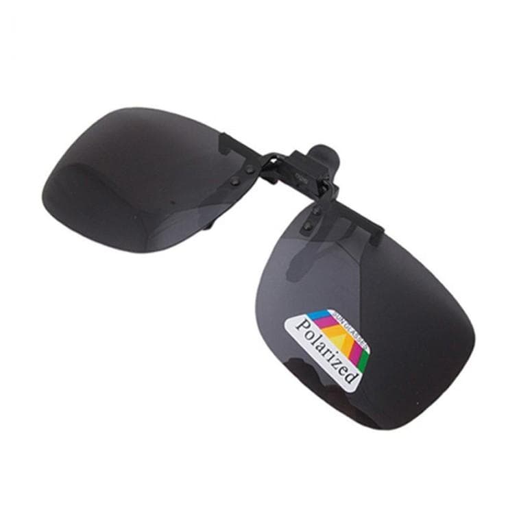 Polarized 편광 클립 중형 선글라스 렌즈 블랙